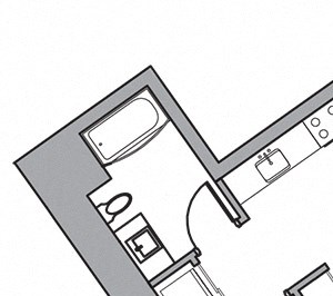 1x1 floor plans in Portland OR 97232 Yard